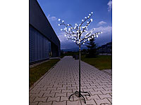 ; LED-Solar-Lichterketten (warmweiß) 