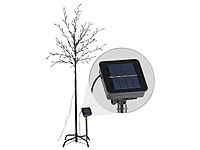 ; LED-Solar-Lichterketten (warmweiß) 