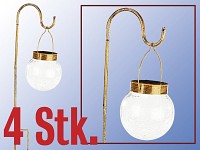 ; LED-Solar-Wegeleuchten mit Bewegungssensoren 