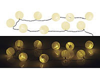 ; LED-Solar-Lichterketten (warmweiß) LED-Solar-Lichterketten (warmweiß) 