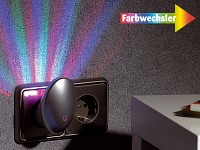 Lunartec Farbwechselndes Nacht & Wohlfühllicht mit Dämmerungssensor