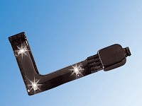 Lunartec SMD-LED-Winkelverbindung  Weiß; Solar-LED-Streifen, TV Hintergrundbeleuchtungen Solar-LED-Streifen, TV Hintergrundbeleuchtungen 