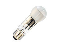 Lunartec Flüssiggekühlte 4 W-LED-Energiesparlampe E27, warmweiß; Steckdosen-LED-Nachtlichter mit Bewegungsmelder & Akku 