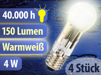 ; LED-Spots E27 (tageslichtweiß) 