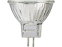 Lunartec Halogen-Spiegellampe, 12 Volt, MR11/GU4, 28 Watt, 4er-Pack