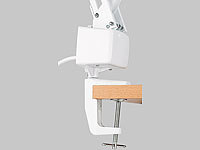 Lunartec Lupenlampe mit 22W Röhre und 3 Dioptrien Vergrößerung (refurbished); LED-Lupenleuchten, Schreibtischlampen 