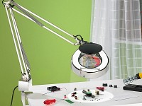 ; Tisch-Lupenlampen 