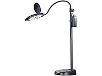 Lunartec 3in1 LED-Schwanenhals-Lupenlampe