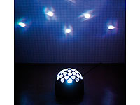 ; LED-Disco-Tropfen E27 mit Farbwechsel (RGBW) 