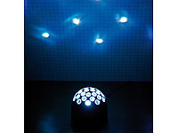 ; LED-Disco-Tropfen E27 mit Farbwechsel (RGBW) 