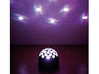 ; LED-Disco-Tropfen E27 mit Farbwechsel (RGBW) 