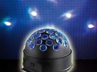 ; LED-Disco-Tropfen E27 mit Farbwechsel (RGBW) 