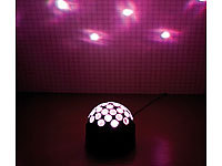 ; LED-Disco-Tropfen E27 mit Farbwechsel (RGBW) 