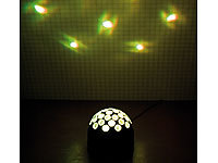 ; LED-Disco-Tropfen E27 mit Farbwechsel (RGBW) 
