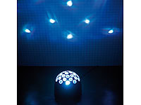 ; LED-Disco-Tropfen E27 mit Farbwechsel (RGBW) 