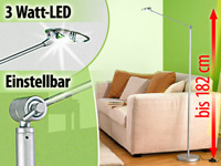; Bett- & Leselampen mit Schwanenhälsen 