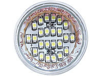 ; LED-Spot GU5.3 (tageslichtweiß), LED-Spots E14 (warmweiß) 