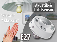; Lampensockel E27 mit Radar-Bewegungssensor 