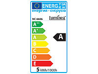 ; LED-Spots GU5.3 (warmweiß), LED-Disco-Tropfen E27 mit Farbwechsel (RGBW) 