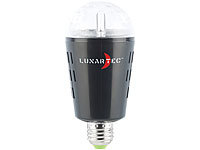 Lunartec Disco-LED-Lampe mit Sternenfunkel-Effekt & Soundsensor, E27