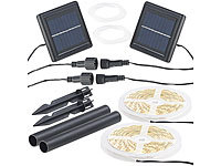; LED-Solar-Lichterketten (warmweiß) LED-Solar-Lichterketten (warmweiß) LED-Solar-Lichterketten (warmweiß) LED-Solar-Lichterketten (warmweiß) 
