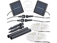 ; LED-Solar-Lichterketten (warmweiß) LED-Solar-Lichterketten (warmweiß) LED-Solar-Lichterketten (warmweiß) LED-Solar-Lichterketten (warmweiß) 