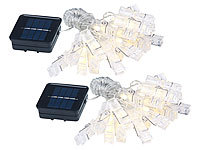 ; LED-Solar-Lichterketten (warmweiß) LED-Solar-Lichterketten (warmweiß) 