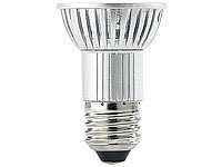 Lunartec LED-Strahler, 20 LEDs, warmweiß, E27 (230V); Leuchtmittel E27, Lampen E27Spotlights LeuchtmittelE27 LED-LeuchtenWarmweiß E27 LEDLED-Strahler E27LED-Bulbs E27LED-Spots als Glüh-Birnen, Glühbirnen, Glüh-Lampen, Glühlampen, LED-BirnenLED-SparlampenLeuchtenLichter warmweißWarmweiss-LEDsWarmweiß-Strahler LEDsSpotlichterSpot-Strahler LEDsDeckenspotsEinbauspots