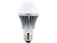 ; LED-Spots GU5.3 (warmweiß), LED-Disco-Tropfen E27 mit Farbwechsel (RGBW) 