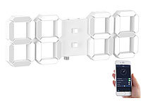 ; 3D-Wand- und Tischuhren mit 7-Segment-LED-Anzeigen 