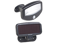 Lunartec Solar-LED-Strahler, PIR-Bewegungssensor, 16 LEDs, 100 lm, 1,2 W, IP44; LED-Panele LED-Panele 