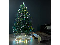 ; LED-Lichterketten für innen und außen, Kabellose, dimmbare LED-Weihnachtsbaumkerzen mit Fernbedienung und Timer 