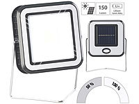 Lunartec Solar-COB-LED-Arbeitsleuchte im Baustrahler-Design,  3 Watt, 150 lm