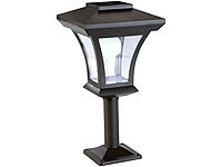 Lunartec Solar-LED-Standleuchte SWL-05 im Laternen-Design, 45 Lumen, 0,3 Watt