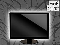 Lunartec TV-Hintergrundbeleuchtung LT-184W mit 4 Leisten, USB, weiß, 46  70"; LED-Lichtbänder LED-Lichtbänder LED-Lichtbänder 