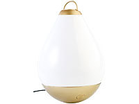 ; Stehlampen aus Holz mit integrierten Regalen, E27-Sockel 
