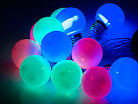 ; Solar LED Lichterketten farbig Solar LED Lichterketten farbig 