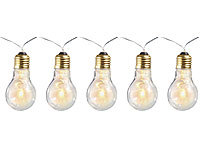 ; LED-Solar-Lichterketten (warmweiß), LED-Lichterketten für innen und außen LED-Solar-Lichterketten (warmweiß), LED-Lichterketten für innen und außen 