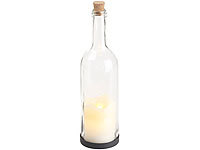; Winter-Deko-Glasflaschen mit LED-Echtwachskerzen Winter-Deko-Glasflaschen mit LED-Echtwachskerzen Winter-Deko-Glasflaschen mit LED-Echtwachskerzen Winter-Deko-Glasflaschen mit LED-Echtwachskerzen 