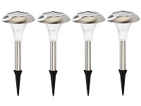 ; LED-Solar-Glasbausteine 