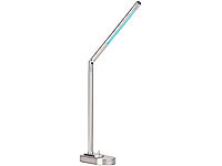 Lunartec LED-Tischlampe "de luxe"; Stehlampen, LED-Lupenleuchten 