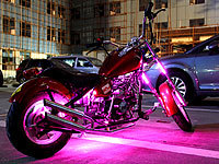 ; LED-Farbwelchsel für Motorräder-Beleuchtungen 
