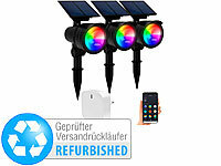 ; LED-Solar-Wegeleuchten mit Bewegungssensoren 