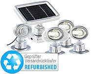 Lunartec 3 LED-Strahler mit Solar-Panel & PIR-Bewegungsmelder (refurbished); Solarleuchten, LED-StrahlerLED-SolarleuchtenSolar-LED-StrahlerSolarstrahlerGartenstrahlerSolarwandaußenleuchtenSolar-Wand-AußenleuchtenSolar-Außen-StrahlerLED-AußenstrahlerWandlampen SolarAußenstrahlerLED-Solarstrahler mit Bewegungsmelder für Außenbereiche, wasserdicht Panels außen draußenLED-SolarstrahlerSolaraußenleuchten mit BewegungsmeldernWandleuchten für Hauseingänge Türen Höfe Eingangsbereiche EIngänge Gärten Terrassen Balkone  FluterPIR-Bewegungs Gartenlampen Gartenlichter Solarfluter Wandlamps Spotlichter Motion OutdoorWandstrahler betrieben mit SolarenergieWandstrahlerAußenwandleuchtenWandleuchtenAußen-Wandlichter 