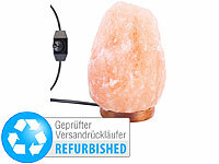 Lunartec Kristallsalzlampe, Stein-Salz-Tischlampe, Salzlampe groß; Petroleum-Sturmlaternen Petroleum-Sturmlaternen Petroleum-Sturmlaternen 