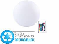 Lunartec LED-Stimmungsleuchten, Kugellampe Tischlampe