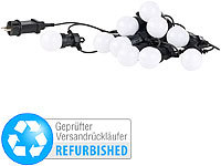 ; LED-Solar-Lichterketten (warmweiß), LED-Lichterketten für innen und außen 