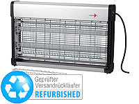 Lunartec UV-Insektenvernichter IV-630, 30 Watt, (refurbished); LED-Solar-Wegeleuchten mit Bewegungssensoren 