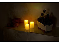 ; Akku-LED-Teelicht-Sets mit Ladestation 