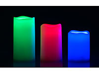 ; Akku-LED-Teelicht-Sets mit Ladestation 